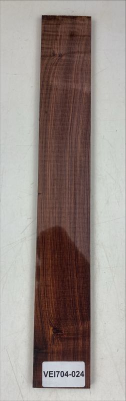 Fretboard Kingwood, 540x76x10mm,  Unique Piece #024